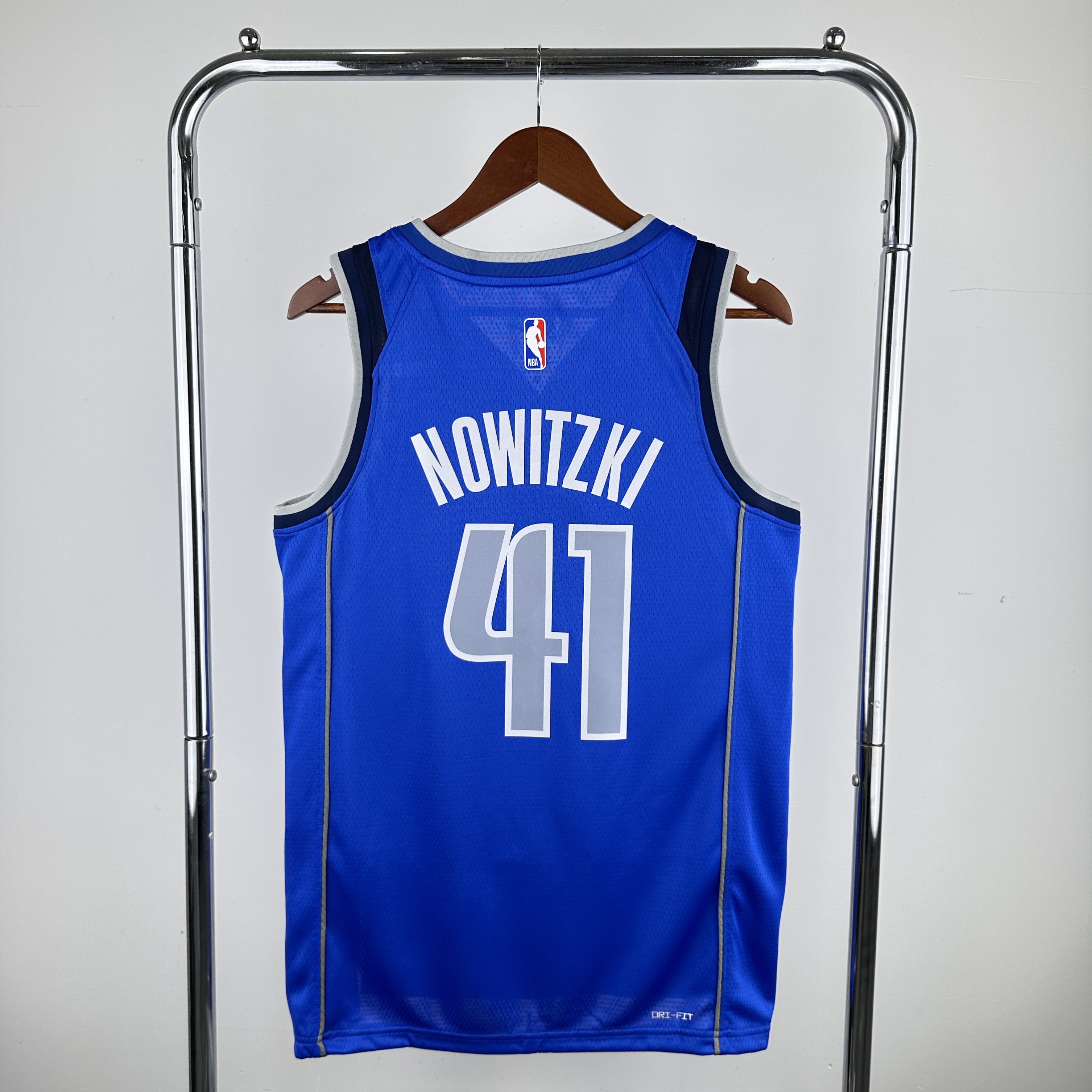 Men Dallas Mavericks #41 Nowitzki Blue Nike 2024 NBA Jerseys->houston rockets->NBA Jersey